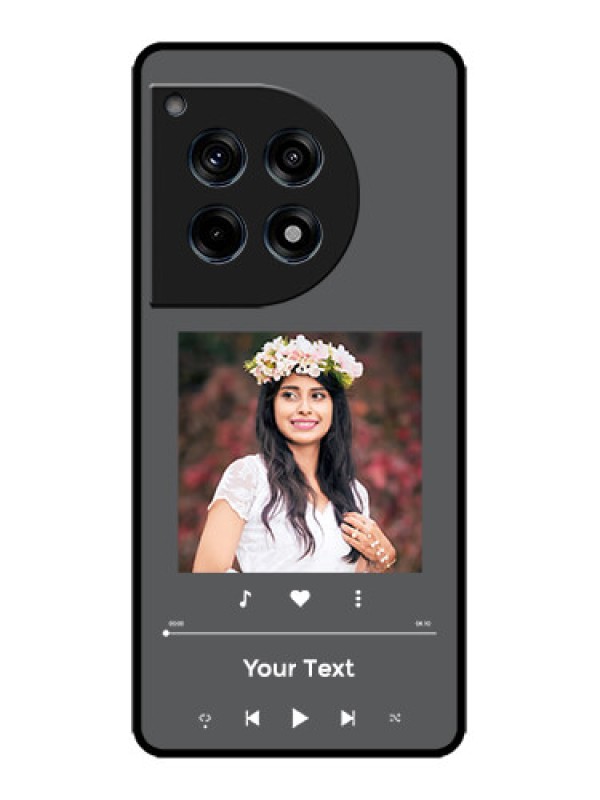 Custom OnePlus 12R 5G Custom Metal Phone Case - Play The Music Design