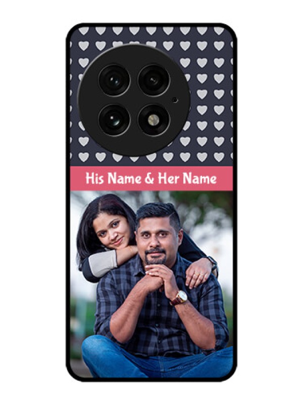 Custom OnePlus 13 5G Custom Metal Phone Case - Love Symbols Design