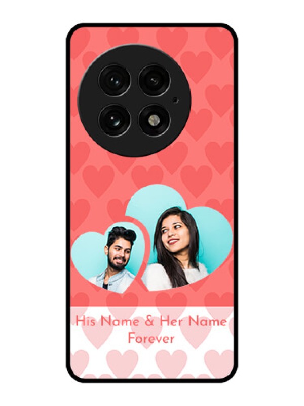 Custom OnePlus 13 5G Custom Metal Phone Case - Couple Pic Upload Design
