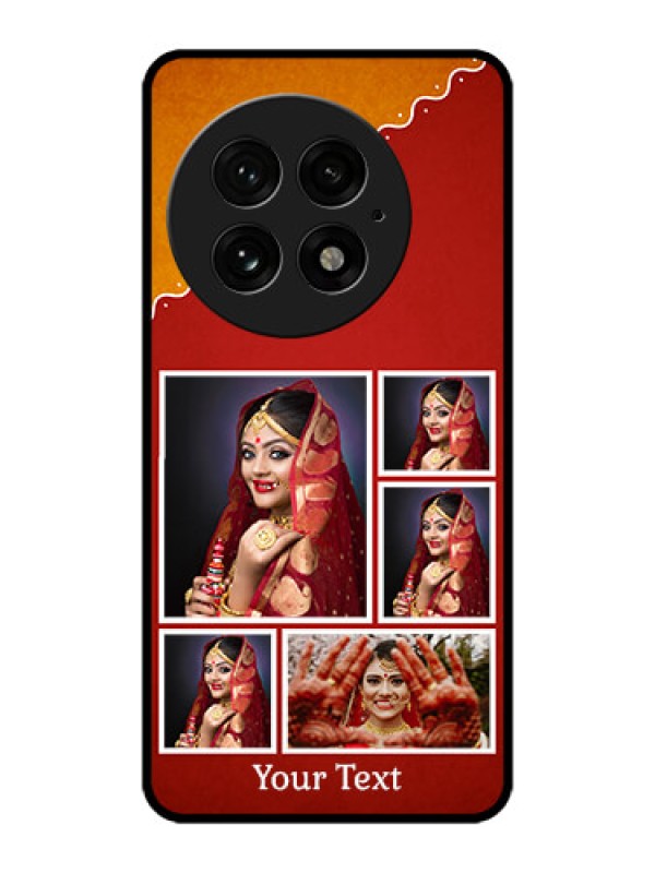 Custom OnePlus 13 5G Custom Metal Phone Case - Wedding Pic Upload Design