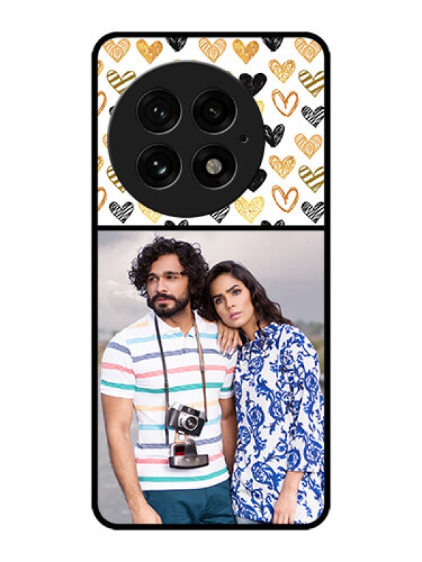 Custom OnePlus 13 5G Custom Metal Phone Case - Love Symbol Design