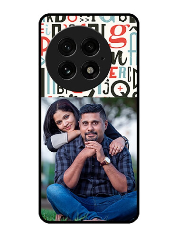 Custom OnePlus 13 5G Custom Metal Phone Case - Alphabet Design