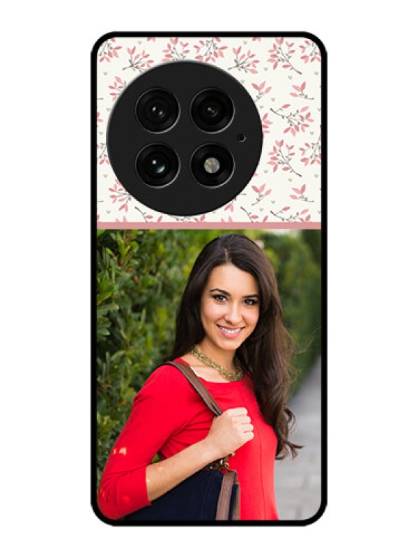 Custom OnePlus 13 5G Custom Metal Phone Case - Stunning Floral Design