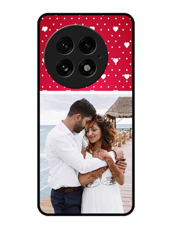 Custom OnePlus 13 5G Custom Metal Phone Case - Hearts Mobile Case Design