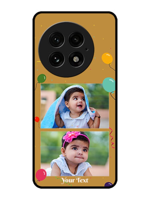 Custom OnePlus 13 5G Custom Metal Phone Case - Image Holder With Birthday Celebrations Design