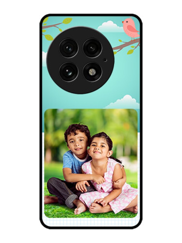 Custom OnePlus 13 5G Custom Metal Phone Case - Doodle Love Design