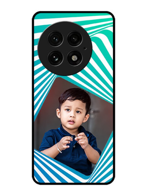 Custom OnePlus 13 5G Custom Metal Phone Case - Abstract Spiral Design