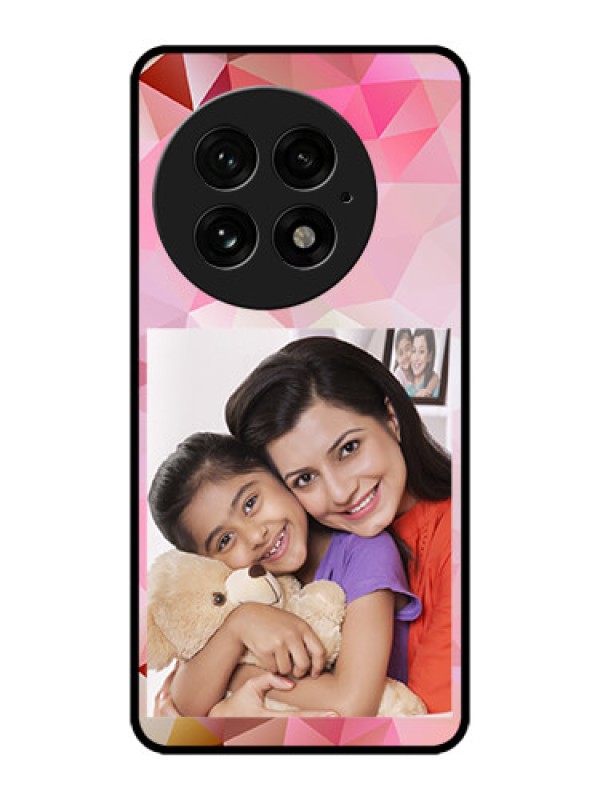 Custom OnePlus 13 5G Custom Metal Phone Case - Abstract Triangle Design