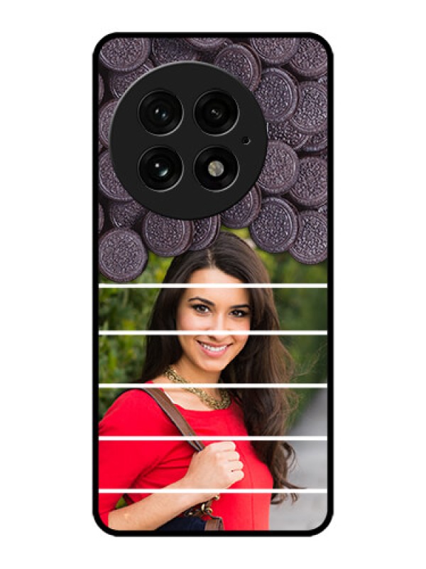 Custom OnePlus 13 5G Custom Metal Phone Case - With Oreo Biscuit Design