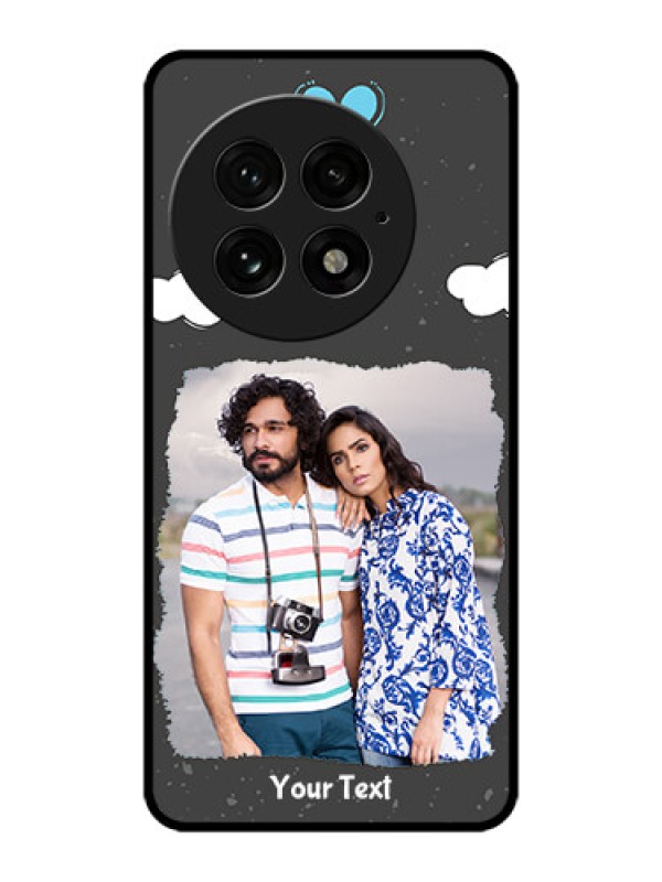 Custom OnePlus 13 5G Custom Metal Phone Case - Splashes With Love Doodles Design