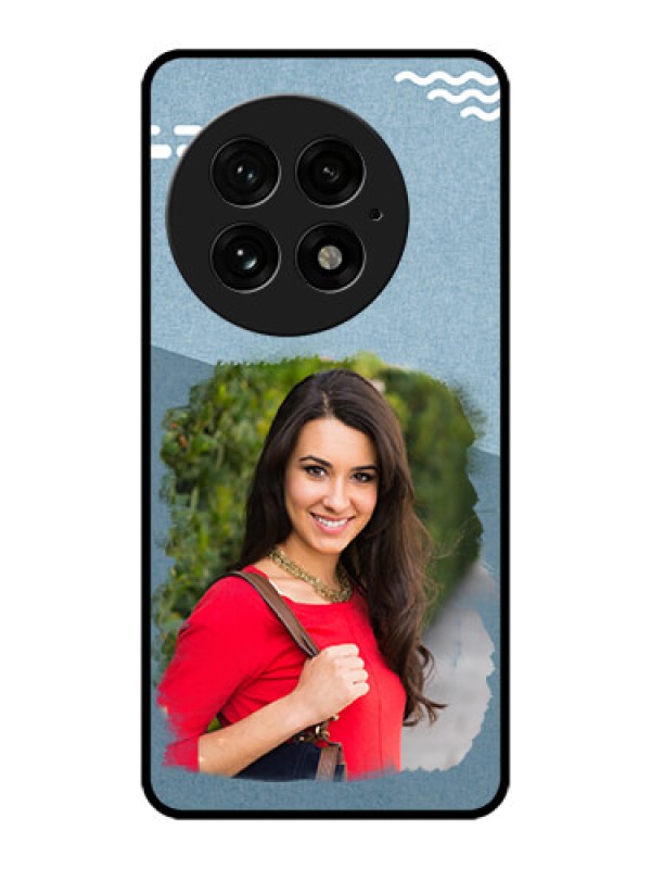 Custom OnePlus 13 5G Custom Metal Phone Case - Grunge Line Art Design