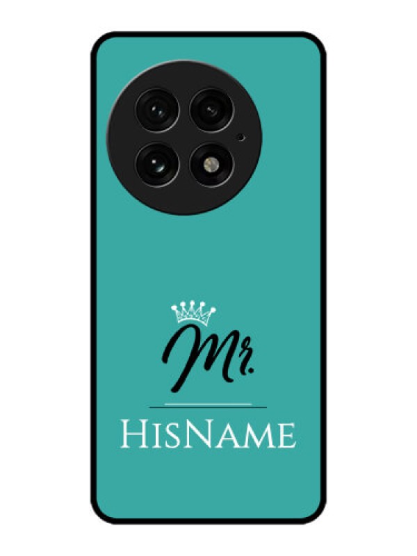 Custom OnePlus 13 5G Custom Metal Phone Case - Mr With Name Design