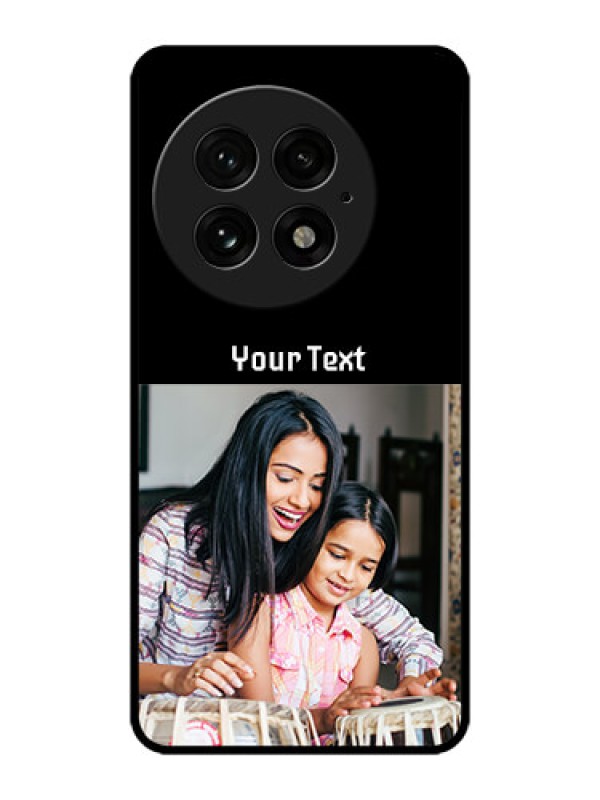 Custom OnePlus 13 5G Custom Metal Phone Case - Photo With Name Design