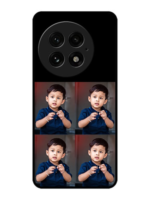 Custom OnePlus 13 5G Custom Metal Phone Case - 4 Image Holder Design