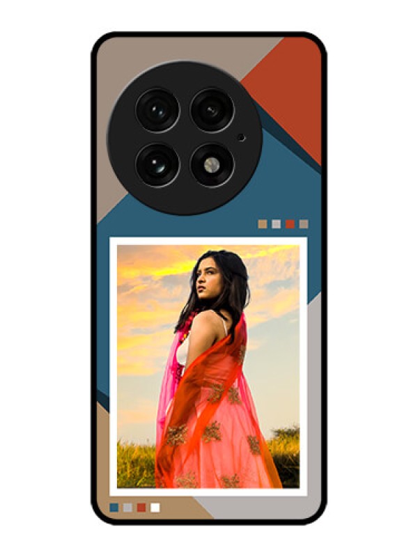 Custom OnePlus 13 5G Custom Metal Phone Case - Retro Color Pallet Design