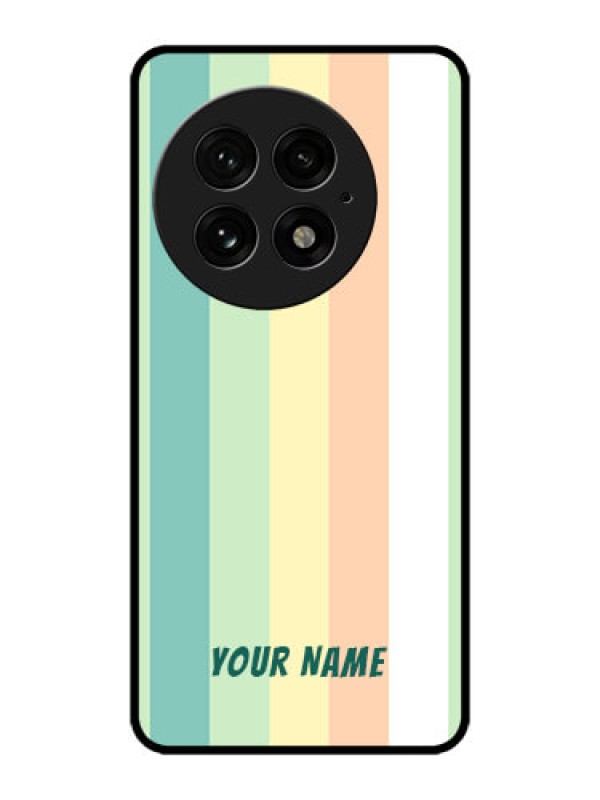 Custom OnePlus 13 5G Custom Metal Phone Case - Multi - Colour Stripes Design