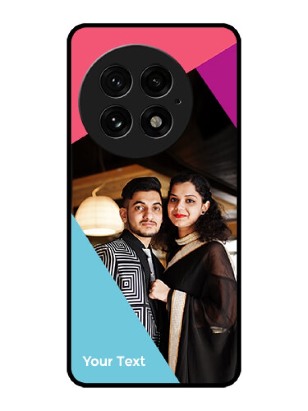 Custom OnePlus 13 5G Custom Metal Phone Case - Stacked Triple Colour Design