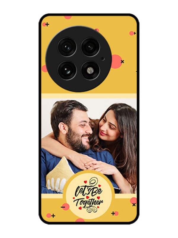 Custom OnePlus 13 5G Custom Metal Phone Case - Lets Be Together Design