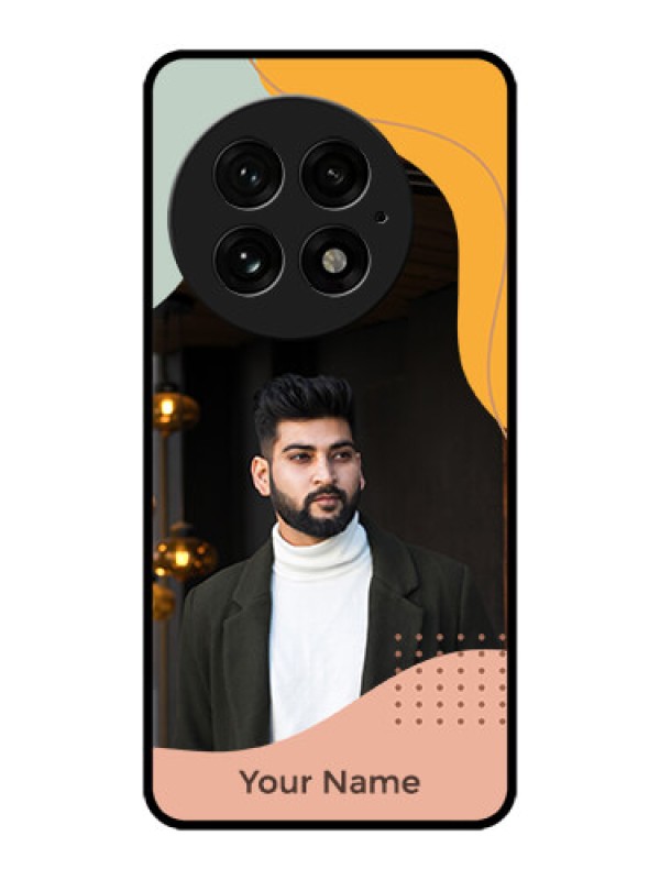 Custom OnePlus 13 5G Custom Metal Phone Case - Tri - Coloured Overlay Design