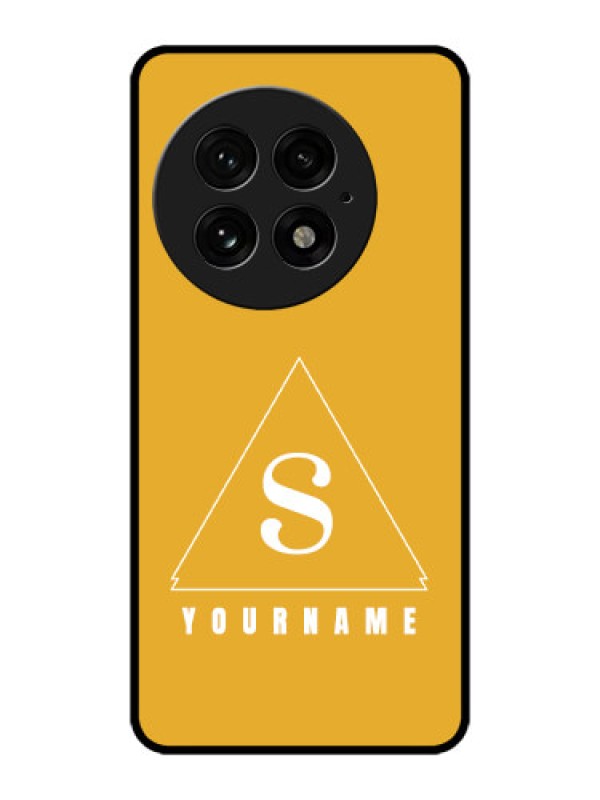 Custom OnePlus 13 5G Custom Metal Phone Case - Simple Triangle Design