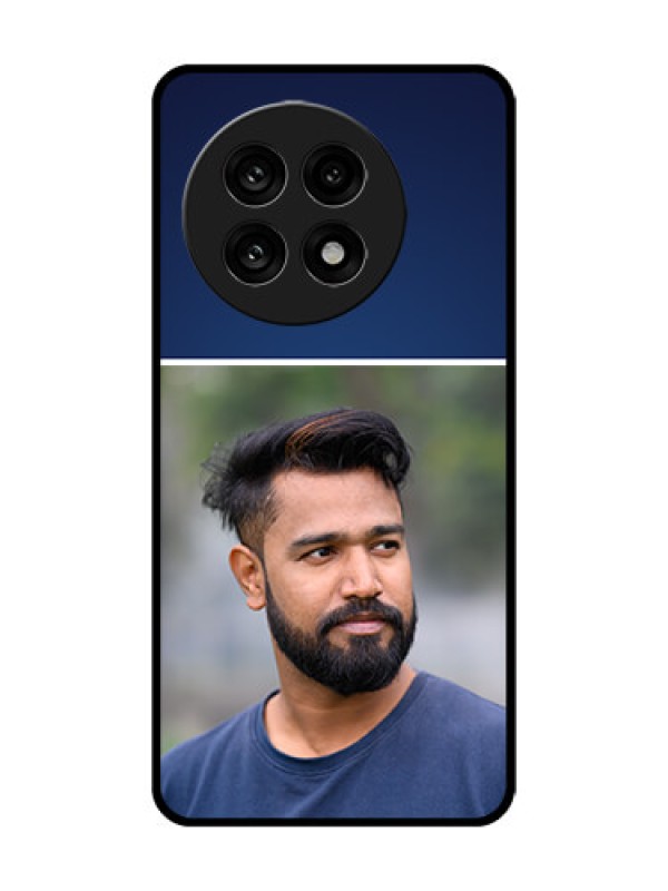 Custom OnePlus 13R 5G Custom Metal Phone Case - Simple Royal Blue Design