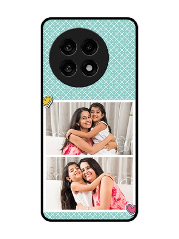 Custom OnePlus 13R 5G Custom Metal Phone Case - 2 Image Holder With Pattern Design