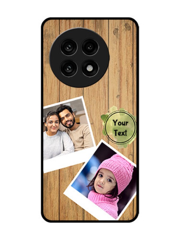 Custom OnePlus 13R 5G Custom Metal Phone Case - Wooden Texture Design