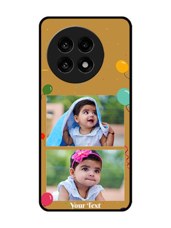 Custom OnePlus 13R 5G Custom Metal Phone Case - Image Holder With Birthday Celebrations Design