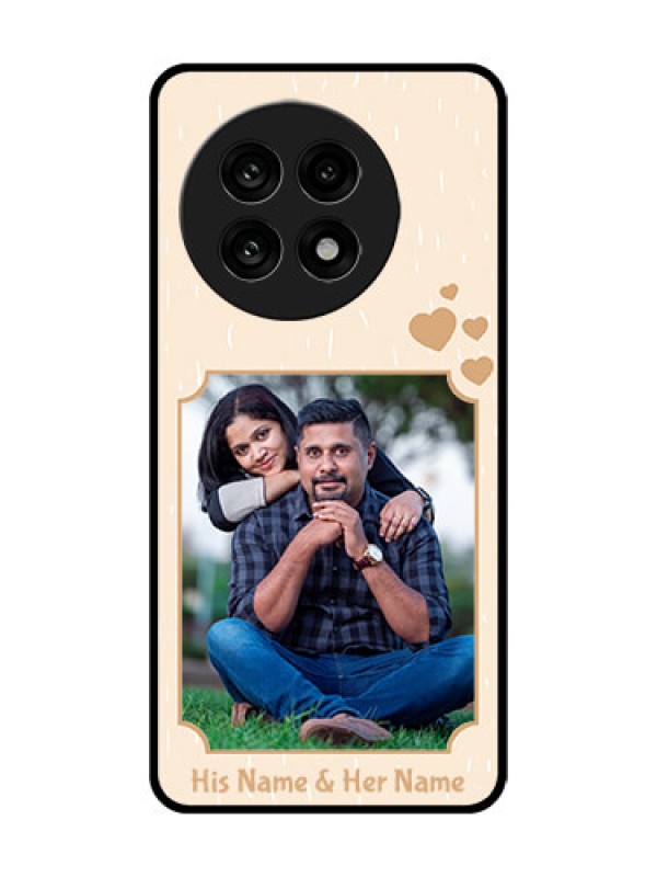 Custom OnePlus 13R 5G Custom Metal Phone Case - With Confetti Love Design