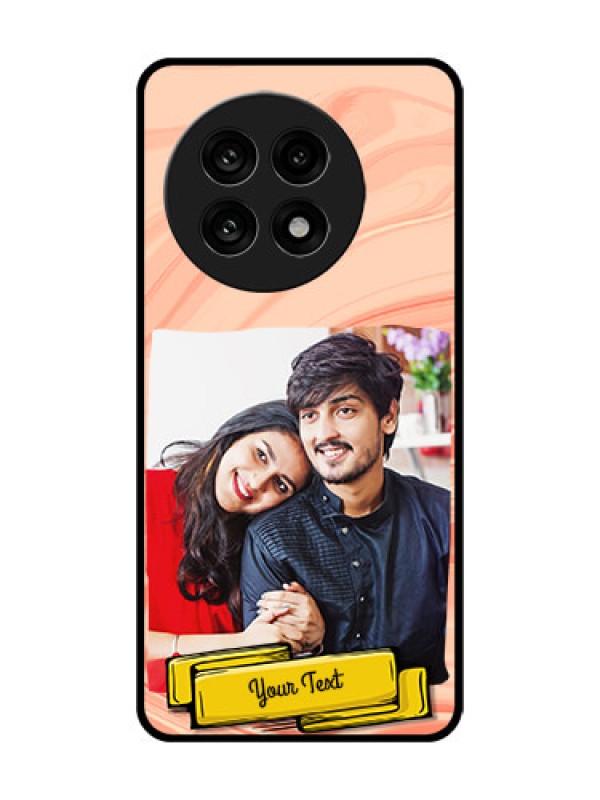 Custom OnePlus 13R 5G Custom Metal Phone Case - Marble Texture Design