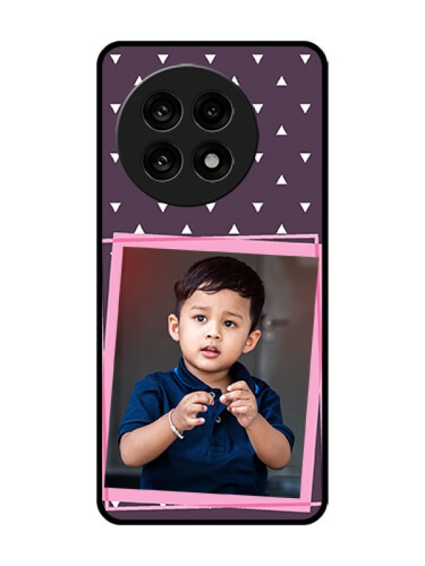 Custom OnePlus 13R 5G Custom Metal Phone Case - Triangle Pattern Dotted Design