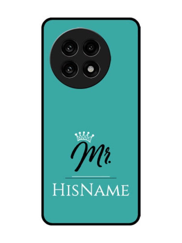 Custom OnePlus 13R 5G Custom Metal Phone Case - Mr With Name Design