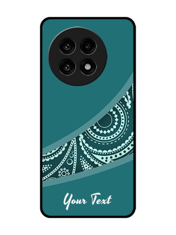 Custom OnePlus 13R 5G Custom Metal Phone Case - Semi Visible Floral Design