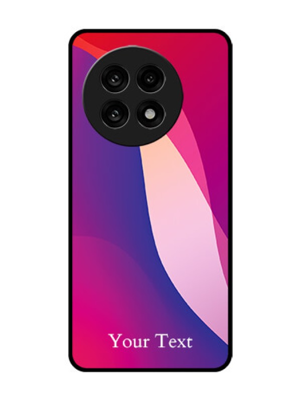 Custom OnePlus 13R 5G Custom Metal Phone Case - Digital Abstract Overlap Design