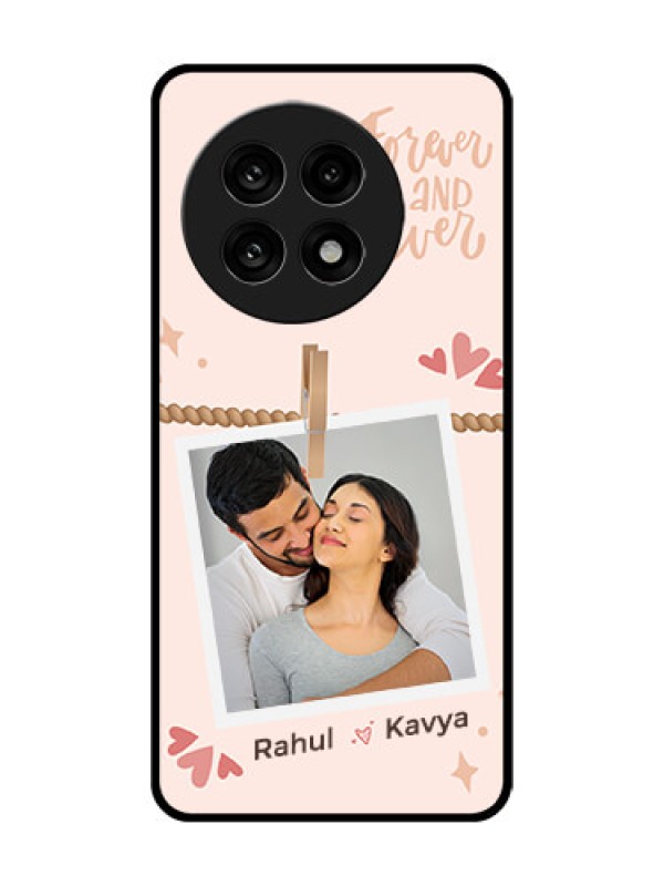 Custom OnePlus 13R 5G Custom Metal Phone Case - Forever And Ever Love Design