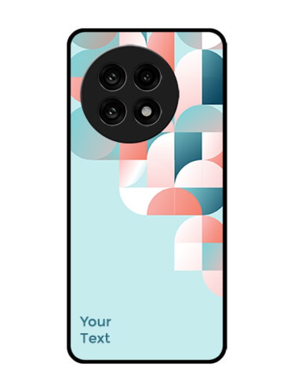 Custom OnePlus 13R 5G Custom Metal Phone Case - Stylish Semi - Circle Pattern Design