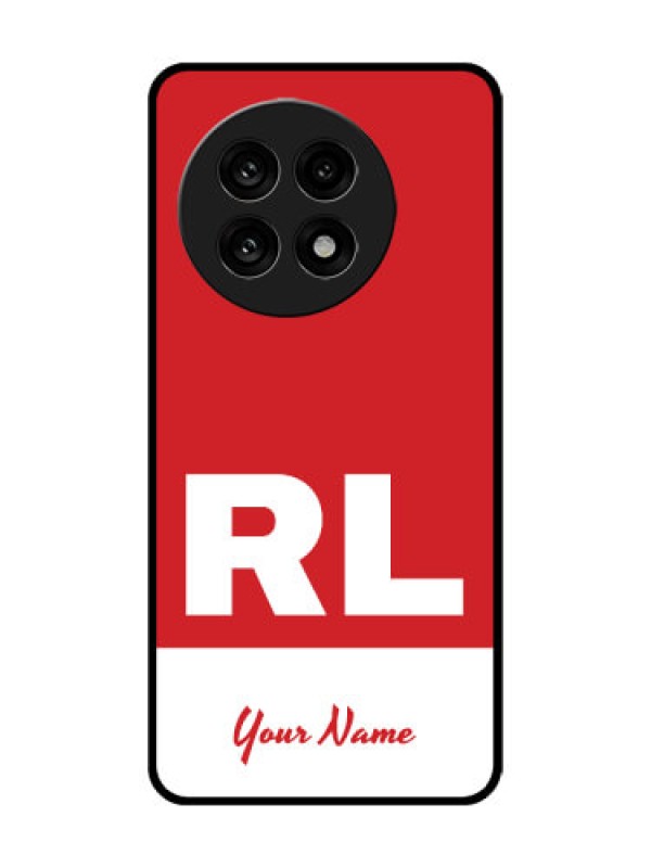 Custom OnePlus 13R 5G Custom Metal Phone Case - Dual Tone Custom Text Design