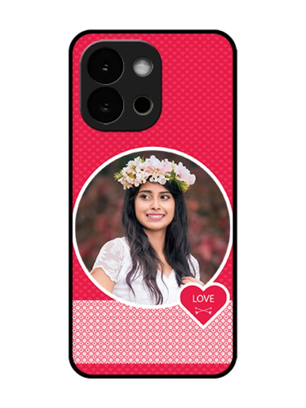 Custom OnePlus 13s 5G Custom Metal Phone Case - Pink Color Pattern Design