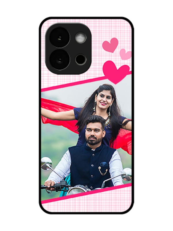 Custom OnePlus 13s 5G Custom Metal Phone Case - Love Shape Heart Design