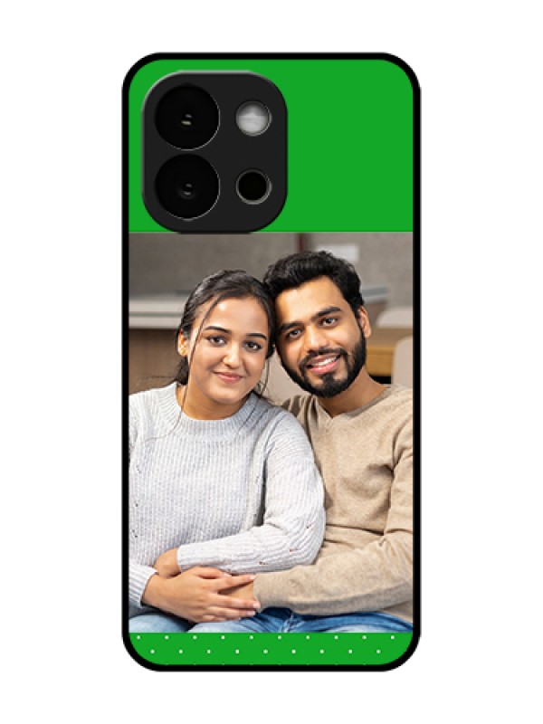 Custom OnePlus 13s 5G Custom Metal Phone Case - Green Pattern Design