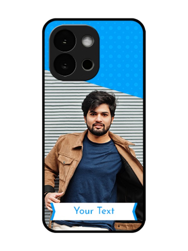 Custom OnePlus 13s 5G Custom Metal Phone Case - Simple Blue Color Design