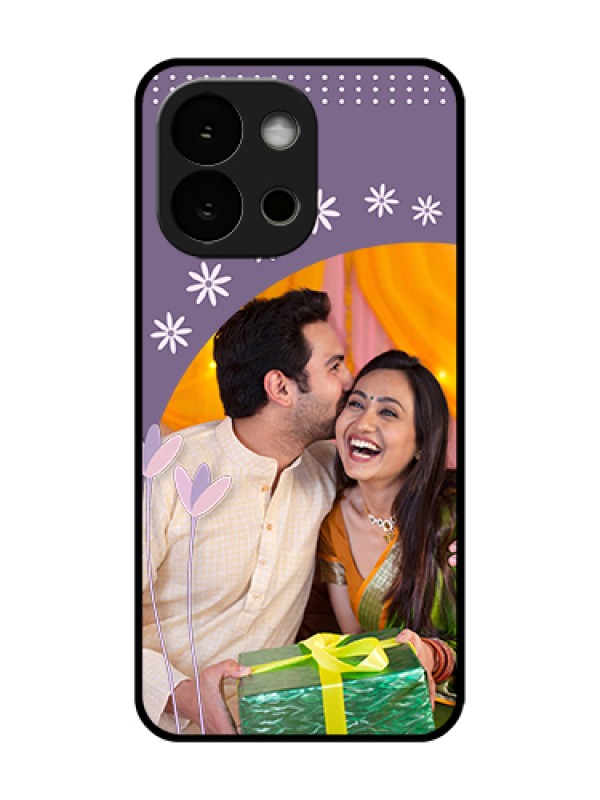 Custom OnePlus 13s 5G Custom Metal Phone Case - Lavender Flowers Design