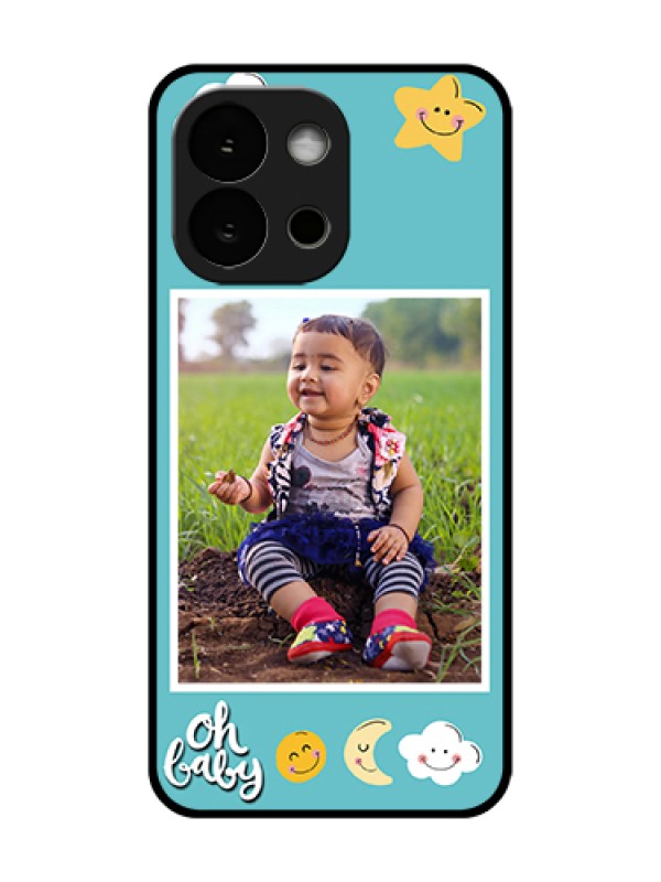 Custom OnePlus 13s 5G Custom Metal Phone Case - Smiley Kids Stars Design