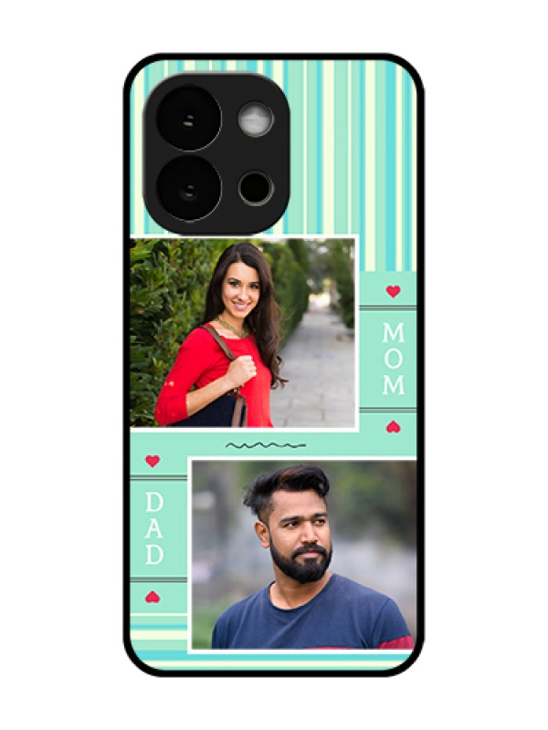 Custom OnePlus 13s 5G Custom Metal Phone Case - Mom & Dad Pic Design