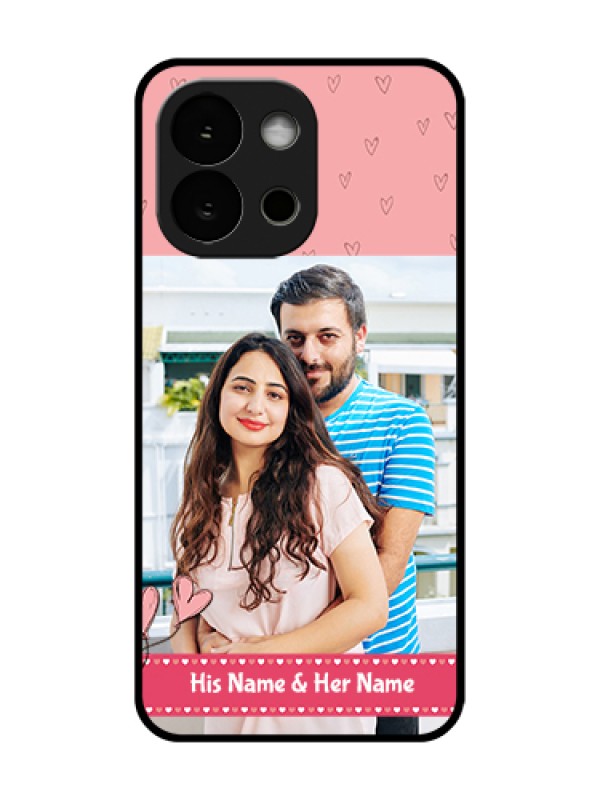 Custom OnePlus 13s 5G Custom Metal Phone Case - Love Design Peach Color