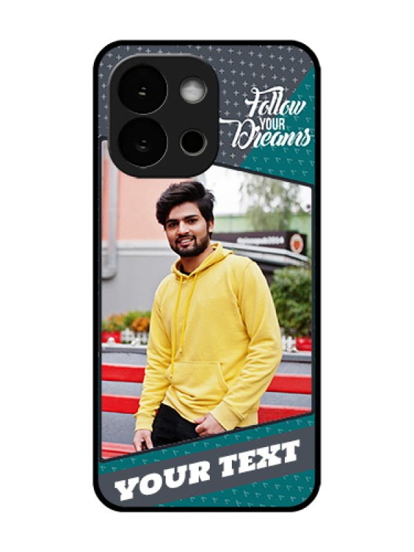 Custom OnePlus 13s 5G Custom Metal Phone Case - Background Pattern Design With Quote