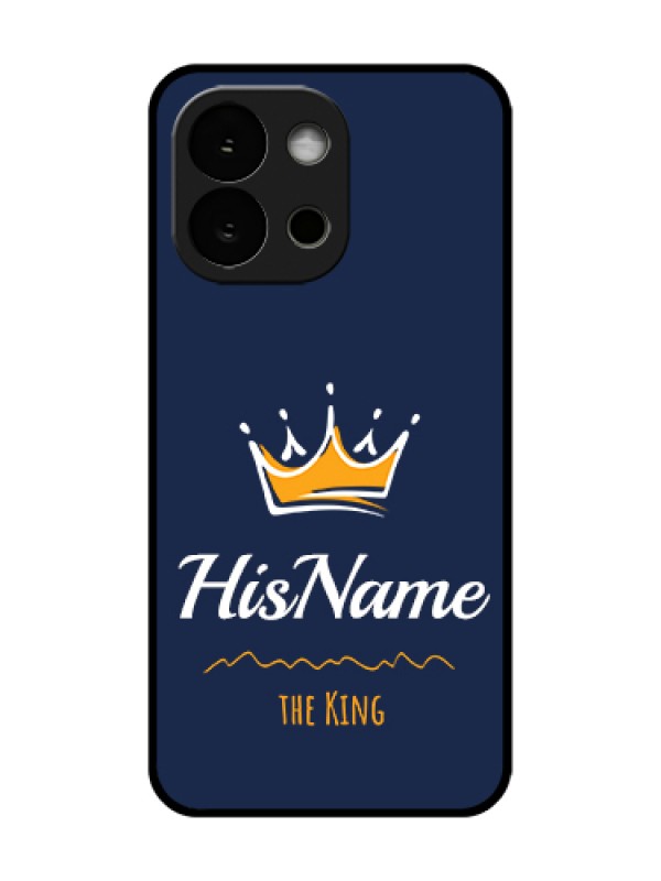 Custom OnePlus 13s 5G Custom Metal Phone Case - King With Name Design