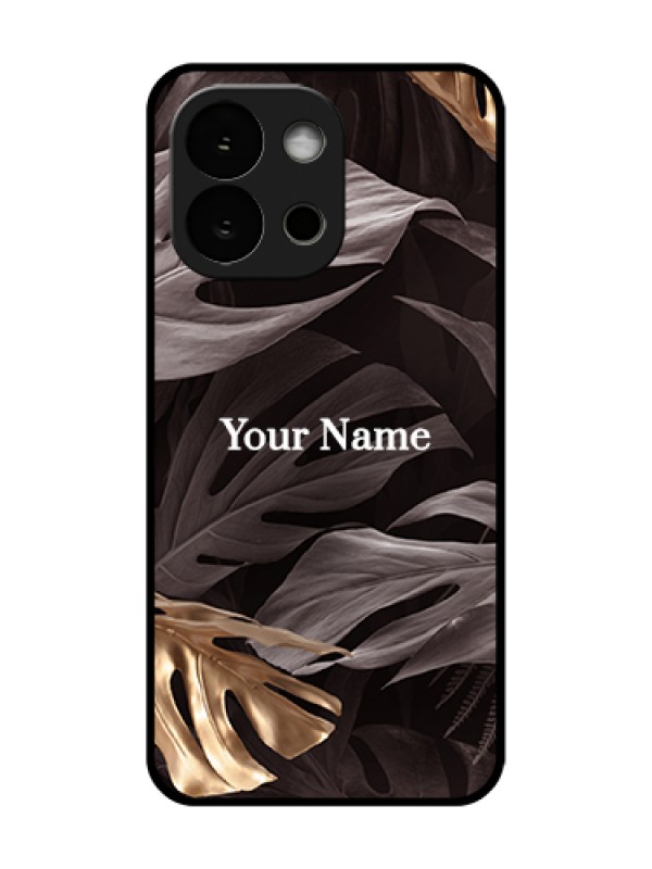 Custom OnePlus 13s 5G Custom Metal Phone Case - Wild Leaves Digital Paint Design