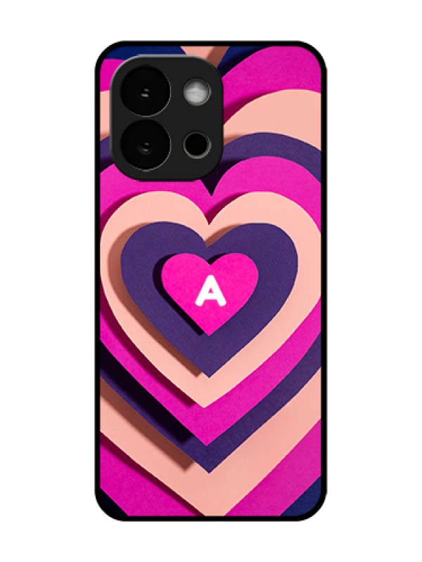 Custom OnePlus 13s 5G Custom Metal Phone Case - Cute Heart Pattern Design