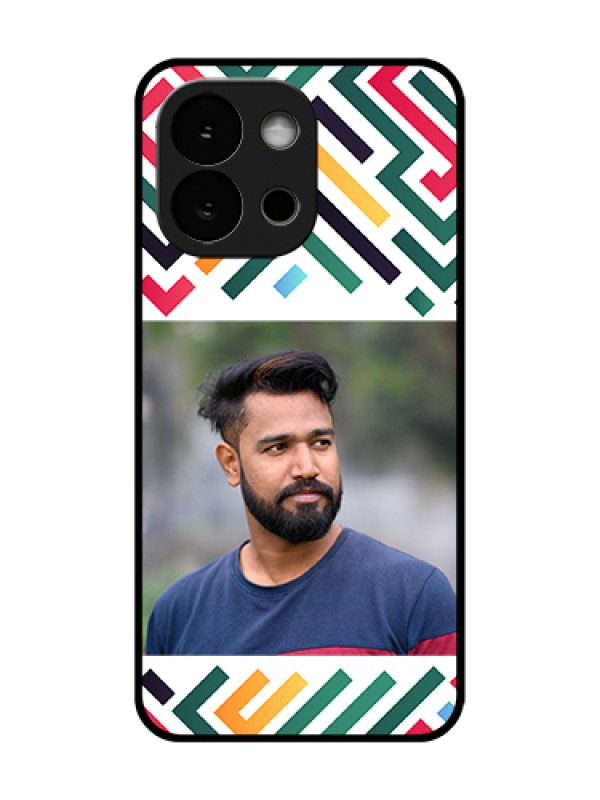 Custom OnePlus 13s 5G Custom Metal Phone Case - Colorful Maze Pattern Design